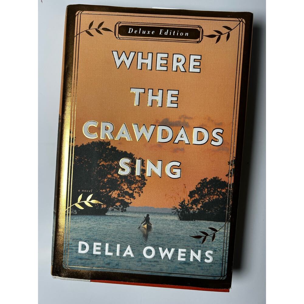 Hardback Book Where the Crawdads Sing Deluxe Edition Novel Carolina Fiction